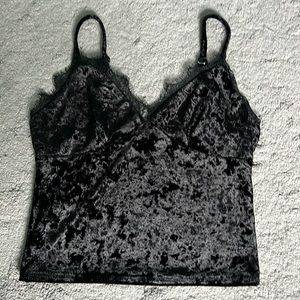 Velvet Lace Top